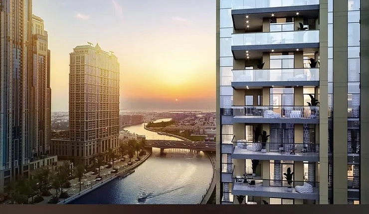 Vista su nuovi appartamenti a Dubai Vista su nuovi appartamenti a Dubai